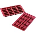 PLAQUE SILICONE 300X175 - 20 ovales 60x24.5xht23 mm - 26ml
