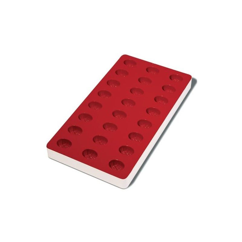 PLAQUE SILICONE 180X335 - Pâte de fruit ananas 33x23xht18 mm - 9ml