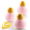 KIT PLAQUE SILICONE 300X175 - 6 fragrances Ø 60xht45 et 32xht28 mm