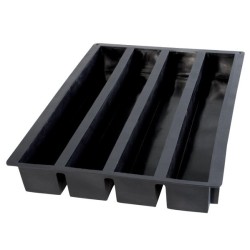 PLAQUE SILICONE BÛCHES CARREES