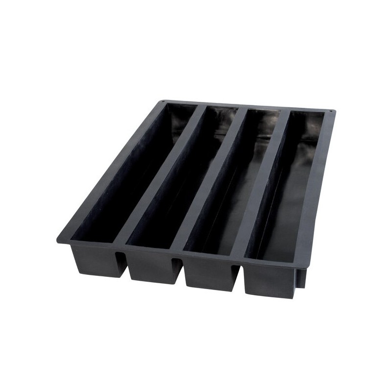 PLAQUE SILICONE BÛCHES CARREES