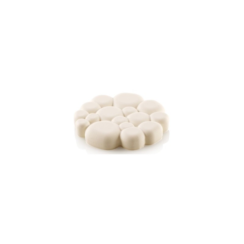 KIT PLAQUE SILICONE - 6 tartelettes paradis Ø 80xht20 mm - 37ml