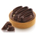 KIT PLAQUE SILICONE - 8 tartelettes honoré Ø 80xht20 mm - 34ml