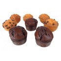 PLAQUE SILICONE 600X400 - 24 muffins Ø 70xht40 mm - 130ml