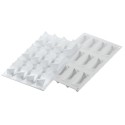PLAQUE SILICONE 300X175 - 12 star game 75x25xht25 mm - 35ml