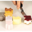 PLAQUE SILICONE 300X175 - 16 puzzles 42x34xht28 mm - 32ml