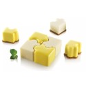 PLAQUE SILICONE 300X175 - 16 puzzles 42x34xht28 mm - 32ml