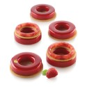 KIT PLAQUE SILICONE 300X175 - 11 loop Ø 52xht6 et 60xht13 mm