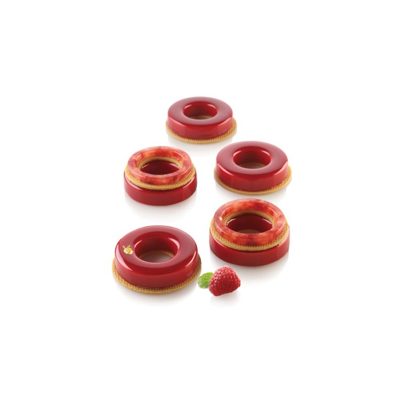 KIT PLAQUE SILICONE 300X175 - 11 loop Ø 52xht6 et 60xht13 mm
