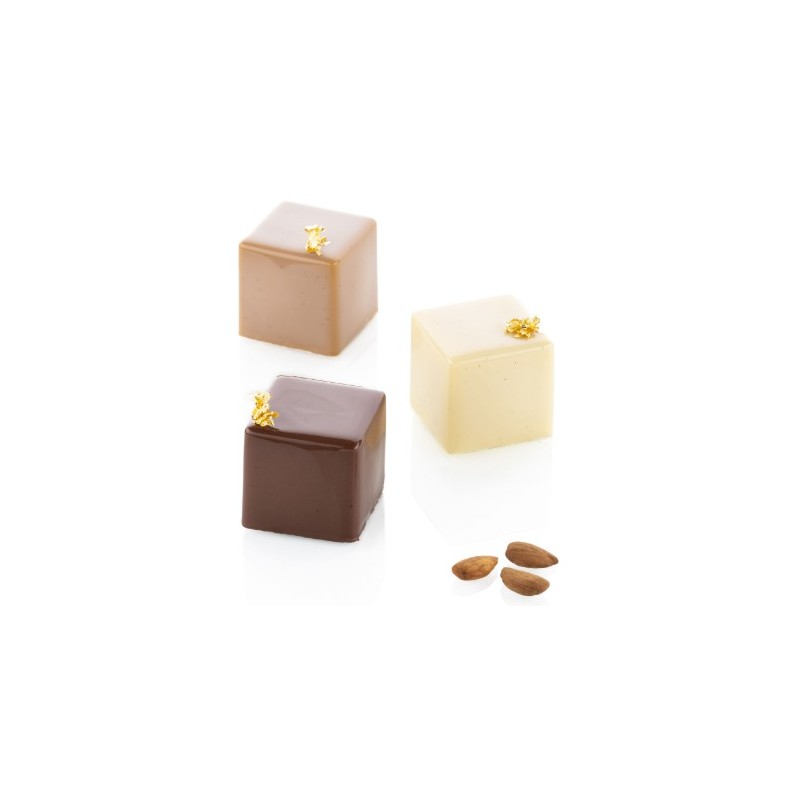PLAQUE SILICONE 600X400 - 40 cubes 50x50xht50 mm - 122.5ml