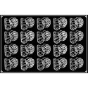 PLAQUE SILICONE 600X400 - 20 lions 90x87xht20 mm - 90ml