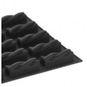 PLAQUE SILICONE 600X400 - 20 bandes twists 122x32xht33 mm - 100ml