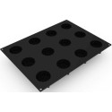 PLAQUE SILICONE 400X300 - 12 façon st honoré Ø 72xht40 mm - 100ml