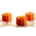 PLAQUE SILICONE 600X400 - 24 charlottes Ø 65xht38 mm - 105ml