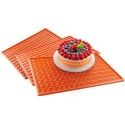 PLAQUE RELIEF SILICONE 560X390 - Motif alvéoles