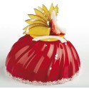 MOULE SILICONE - 1 ronds sphère twist Ø 180xht90 mm - 1440ml