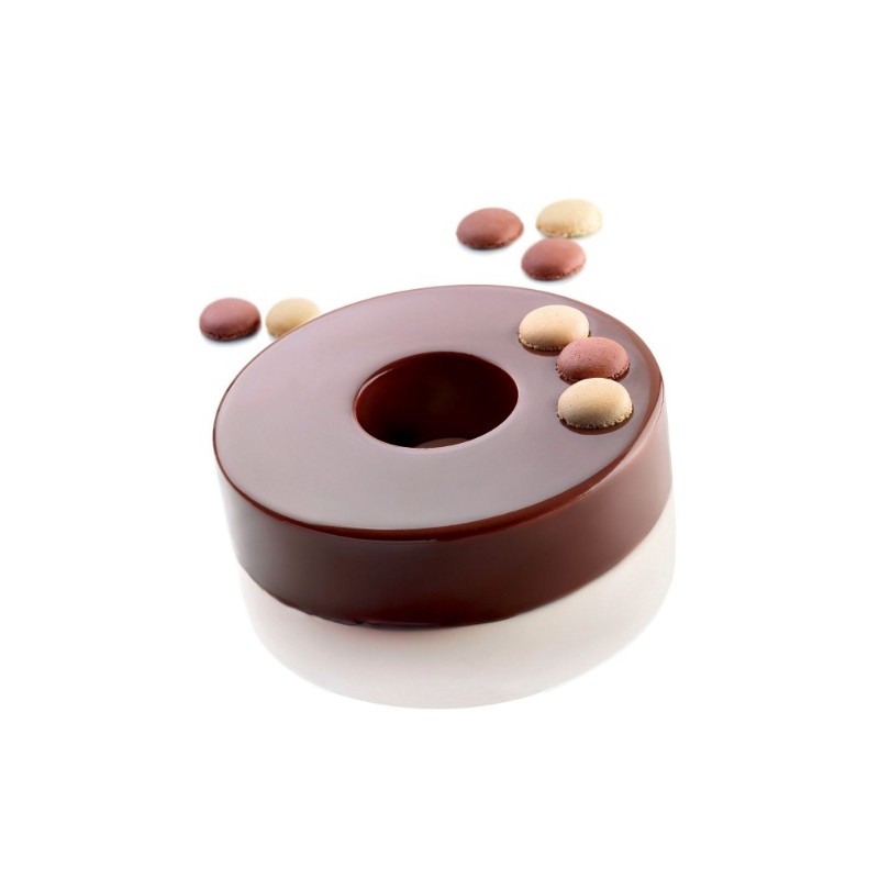 MOULE SILICONE - 1 savarin saturne Ø 200xht45 mm - 1200ml