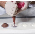 MOULE 3D SILICONE - 5 sphères Ø 48 mm - 58ml