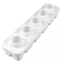 KIT MOULE SILICONE - 5 pommes de pin diam 60xht73 mm - 110ml