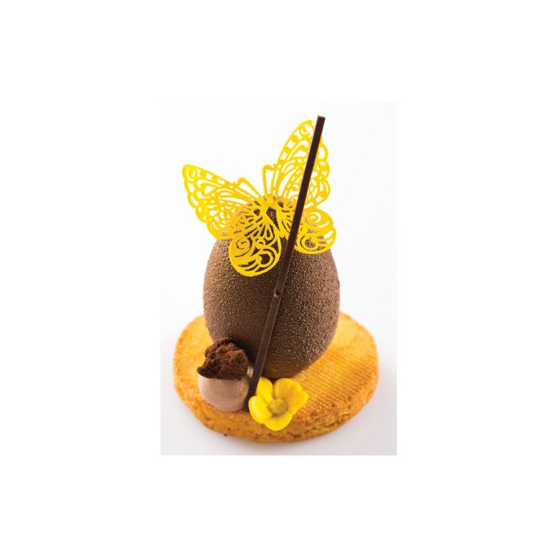 MOULE 3D SILICONE - 5 oeufs Ø 50xht73 mm - 100ml