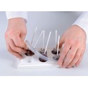 MOULE 3D SILICONE - 12 sphères sucettes Ø 28 mm - 11.5ml