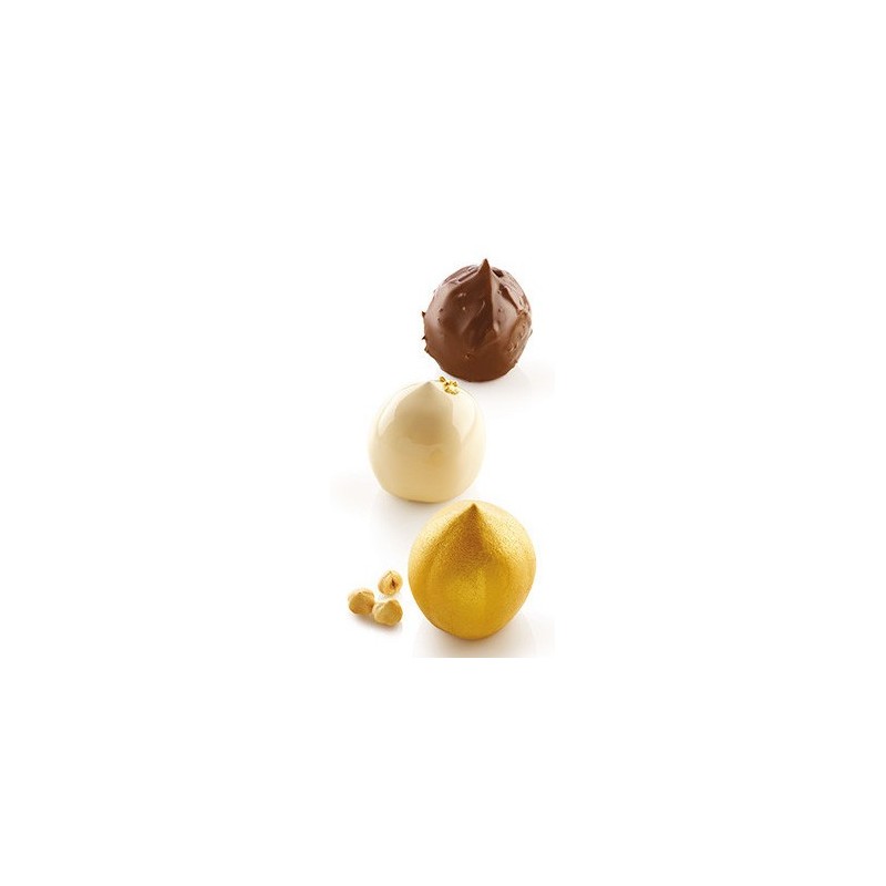 KIT MOULE SILICONE - 5 noisettes diam 59xht62 mm - 126ml