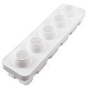 KIT MOULE SILICONE - 5 noisettes diam 59xht62 mm - 126ml