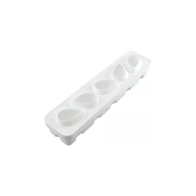 KIT MOULE SILICONE - 5 fraises 60x77xht54 mm - 120ml