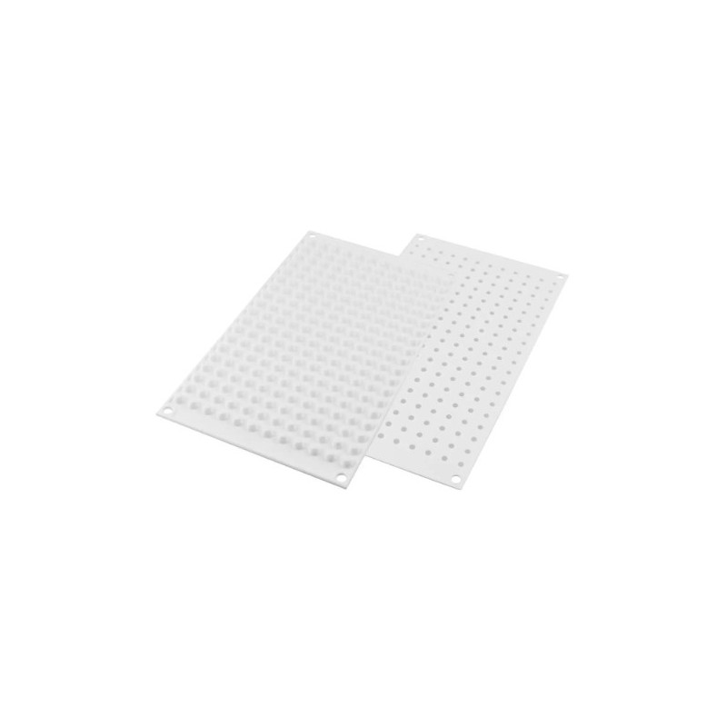 PLAQUE SILICONE 300X175 - Mini perles Ø 7xht6 mm - 1ml