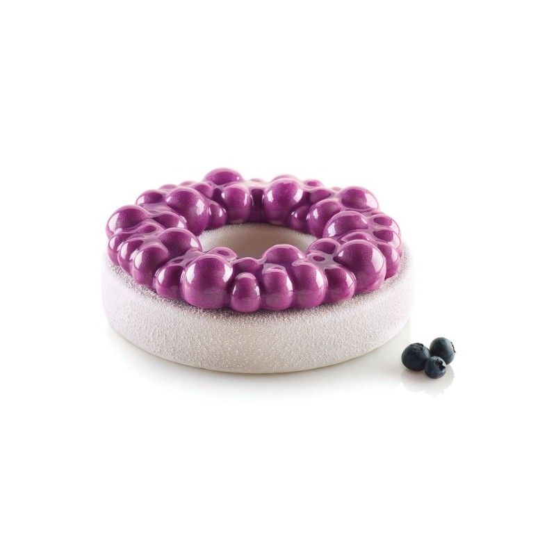 KIT MOULE SILICONE - 1 couronne bubble Ø 175xht25 mm - 295ml