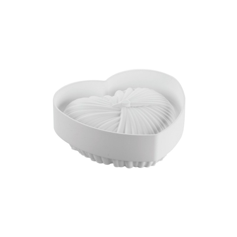 KIT MOULE SILICONE - 1 cœur lovely 182x173xht68 mm - 1200ml