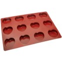 KIT MOULE SILICONE 400X300 - 12 formes amande 70x69xht22 mm