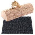 TAPIS DECOR SILICONE - Imprimé grains de café 250x185xht4 mm