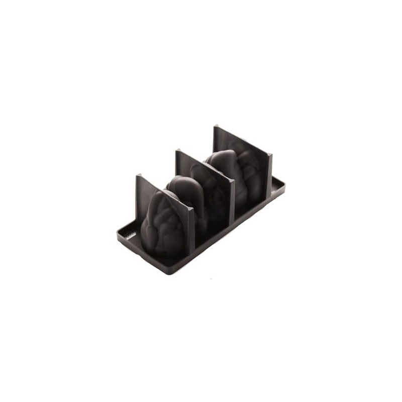 MOULE SILICONE BUCHE - Décor comet 250x88xht73 mm - 1230ml