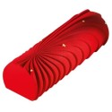 MOULE SILICONE BUCHE - Décor locomotive 250x88xht106 mm - 1435ml