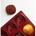 PLAQUE SILICONE 600X400 - 20 coquilles 85.3x87xht30 - 85ml