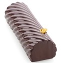 MOULE SILICONE - 1 bûche torsadé 250x80xht67 mm - 1100ml