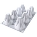 PLAQUE SILICONE 300X175 - 8 vega Ø 64xht68 mm - 90ml