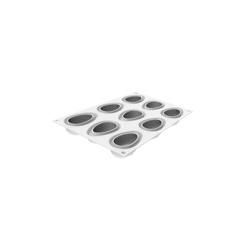 PLAQUE SILICONE 300X175 - 9 judi 75x40xht25 mm - 40ml