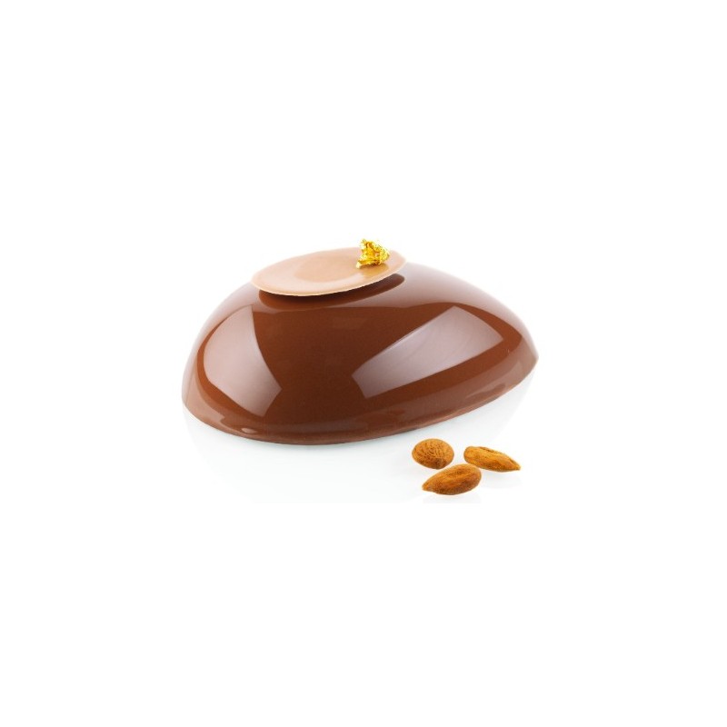 MOULE SILICONE - 2 demi œufs 145x102xht46 mm - 385ml