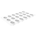 PLAQUE SILICONE 300X175 - 18 madeleines 44.5x32.5xht16 mm - 13ml
