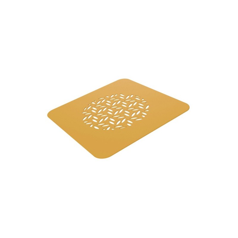 POCHOIR SILICONE - Motif feuilles Ø 100xht1 mm (lot de 2)