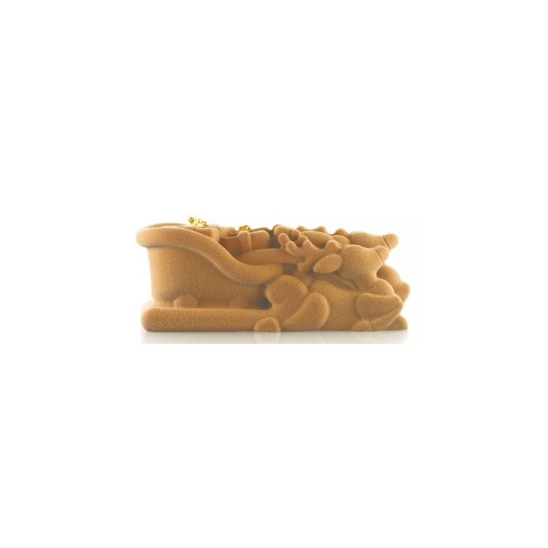 MOULE SILICONE - 1 bûche pôle nord 210x87xht80 mm - 940ml