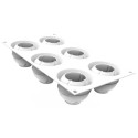 PLAQUE SILICONE 300X175 - 6 atomes Ø 63xht55 mm - 75ml