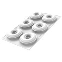 PLAQUE SILICONE 300X175 - 8 sara Ø 75xht30 mm - 98ml