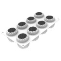 PLAQUE SILICONE 300X175 - 8 harmony Ø 60xht67 mm - 150ml