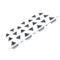 PLAQUE SILICONE 300X175 - 21 triangles 38x31xht20 mm - 14ml