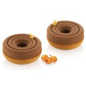 PLAQUE SILICONE 300X175 - 6 tartes tornado Ø 76xht16 mm - 61ml
