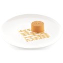 POCHOIR SILICONE - Motif lignes 100x100xht1 mm (lot de 2)