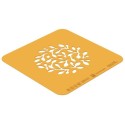 POCHOIR SILICONE - Motif rameaux Ø 100xht1 mm (lot de 2)